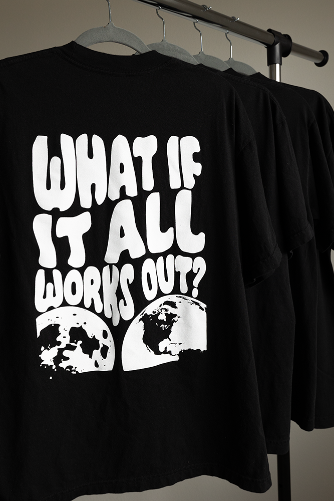 Oversized What If Tee